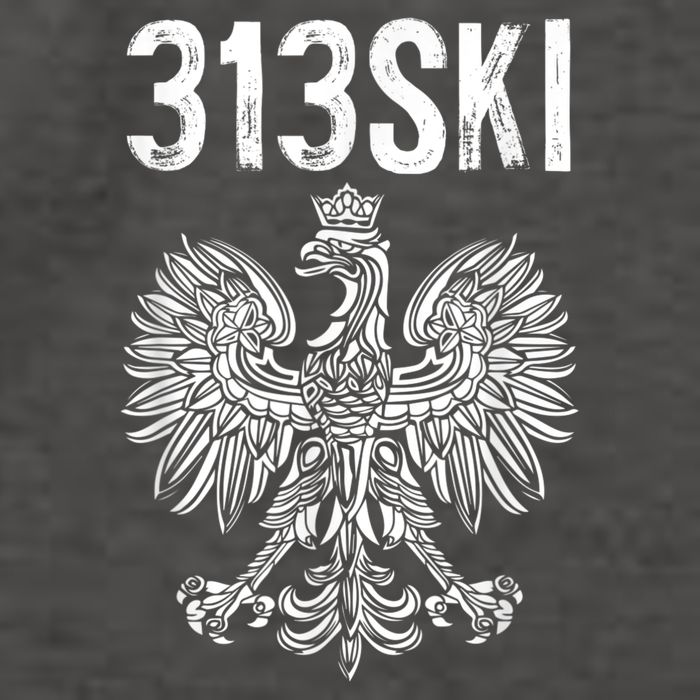 313SKI Detroit Michigan Area Code 313 Polish Pride Vector Backpack
