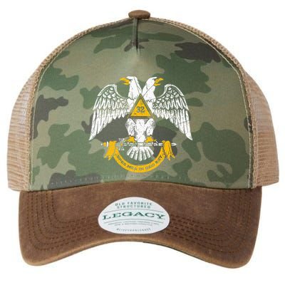 32nd Degree Masonic Scottish Rite Wings Down Legacy Tie Dye Trucker Hat