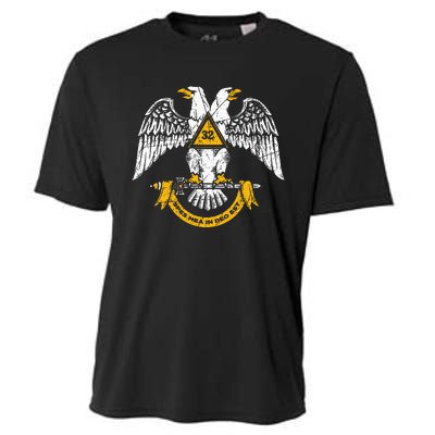 32nd Degree Masonic Scottish Rite Wings Down Cooling Performance Crew T-Shirt