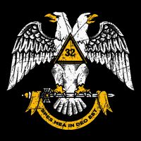 32nd Degree Masonic Scottish Rite Wings Down Backpack