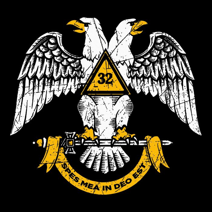 32nd Degree Masonic Scottish Rite Wings Down Backpack