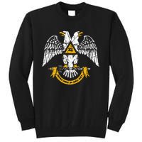 32nd Degree Masonic Scottish Rite Wings Down Tall Sweatshirt