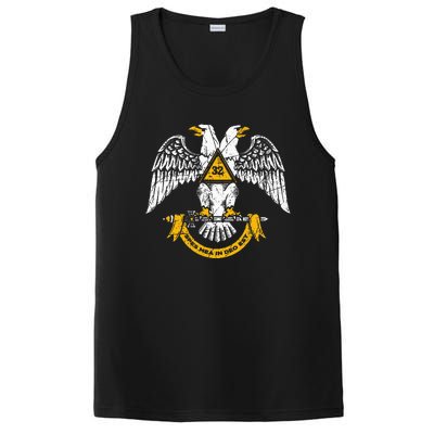 32nd Degree Masonic Scottish Rite Wings Down PosiCharge Competitor Tank