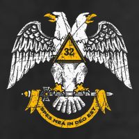 32nd Degree Masonic Scottish Rite Wings Down Hat