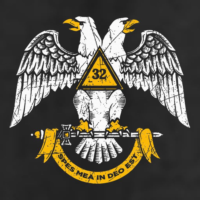 32nd Degree Masonic Scottish Rite Wings Down Hat