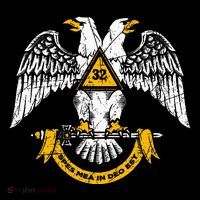 32nd Degree Masonic Scottish Rite Wings Down Short Acrylic Beanie