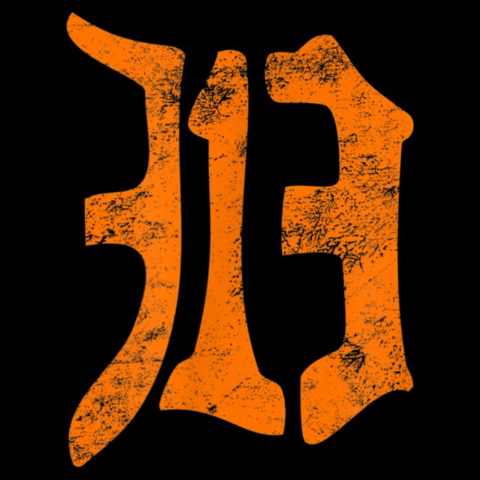 313 Detroit Michigan Vintage Old English D Area Code Cooling Performance Crew T-Shirt