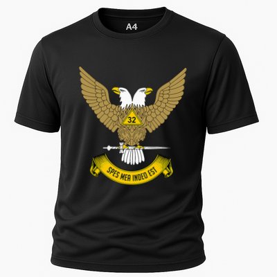 32nd Degree Mason Scottish Rite Wings Up Doubleheaded Eagle Performance Shirt