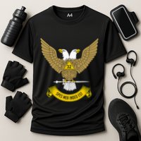 32nd Degree Mason Scottish Rite Wings Up Doubleheaded Eagle Cooling Performance Crew T-Shirt