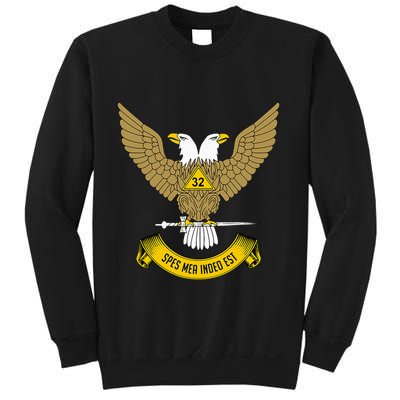 32nd Degree Mason Scottish Rite Wings Up Doubleheaded Eagle Sweatshirt