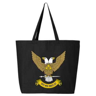 32nd Degree Mason Scottish Rite Wings Up Doubleheaded Eagle 25L Jumbo Tote