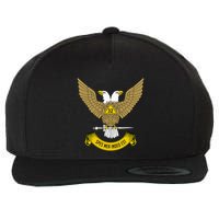 32nd Degree Mason Scottish Rite Wings Up Doubleheaded Eagle Wool Snapback Cap