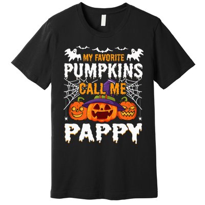 365 Days of Halloween My Favorite Pumpkins Pappy's Pick Premium T-Shirt