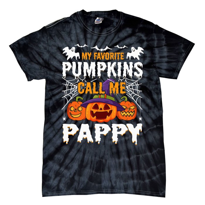 365 Days of Halloween My Favorite Pumpkins Pappy's Pick Tie-Dye T-Shirt