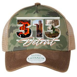 313 Detroit Urban Spirit Legacy Tie Dye Trucker Hat