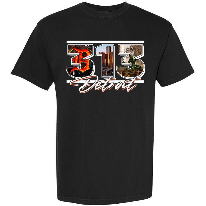313 Detroit Urban Spirit Garment-Dyed Heavyweight T-Shirt