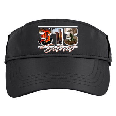 313 Detroit Urban Spirit Adult Drive Performance Visor