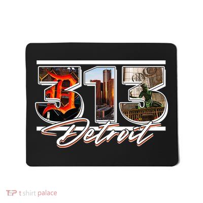 313 Detroit Urban Spirit Mousepad