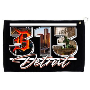 313 Detroit Urban Spirit Grommeted Golf Towel