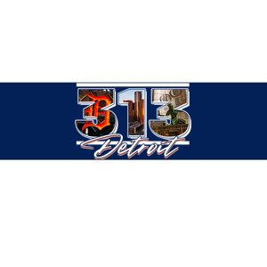 313 Detroit Urban Spirit Bumper Sticker