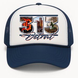 313 Detroit Urban Spirit Trucker Hat