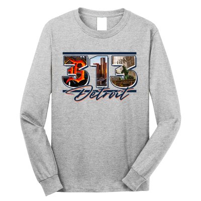 313 Detroit Urban Spirit Long Sleeve Shirt