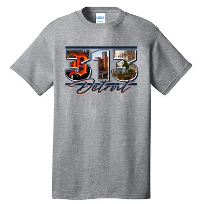 313 Detroit Urban Spirit Tall T-Shirt