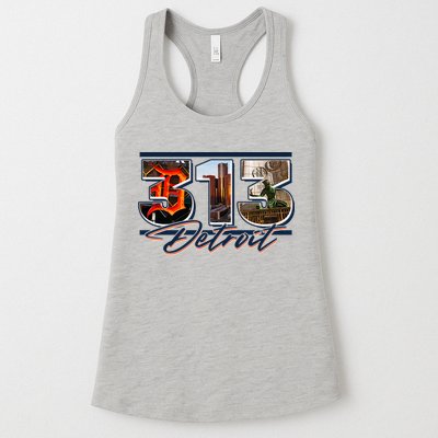313 Detroit Urban Spirit Womens Tank Top