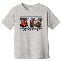 313 Detroit Urban Spirit Toddler T-Shirt