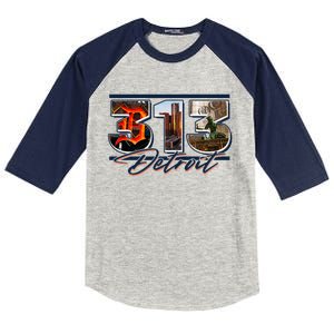 313 Detroit Urban Spirit Kids Colorblock Raglan Jersey