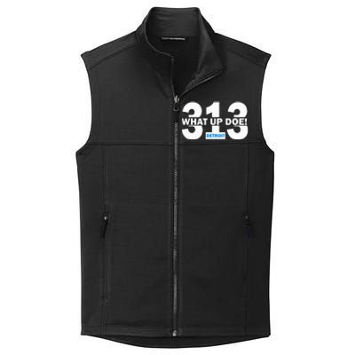 313 Detroit What Up Doe Hometown Collective Smooth Fleece Vest