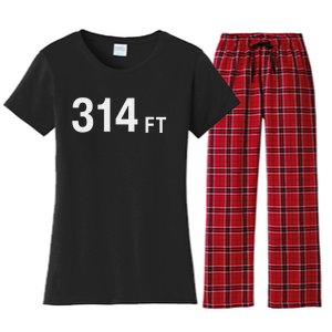 314 Ft Women's Flannel Pajama Set