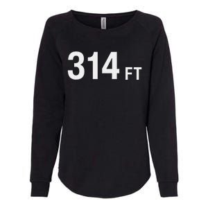 314 Ft Womens California Wash Sweatshirt