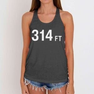 314 Ft Women's Knotted Racerback Tank