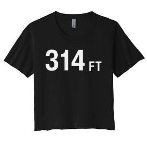 314 Ft Women's Crop Top Tee