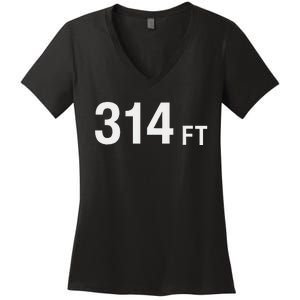 314 Ft Women's V-Neck T-Shirt