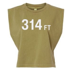 314 Ft Garment-Dyed Women's Muscle Tee