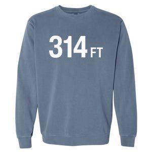 314 Ft Garment-Dyed Sweatshirt