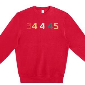 34 Felonies For Former 45 President Donald 4 Prison Premium Crewneck Sweatshirt