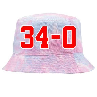 340 Funny Trump Guilty Trump Guilty Tie-Dyed Bucket Hat