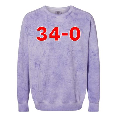 340 Funny Trump Trump Guilty Colorblast Crewneck Sweatshirt