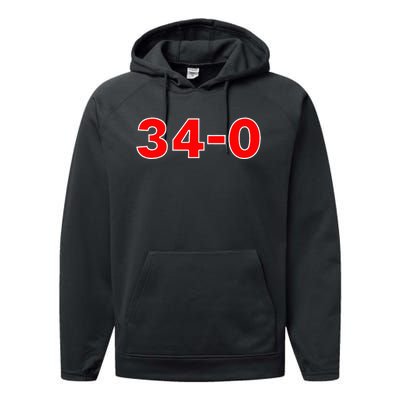 340 Funny Trump Trump Guilty Performance Fleece Hoodie