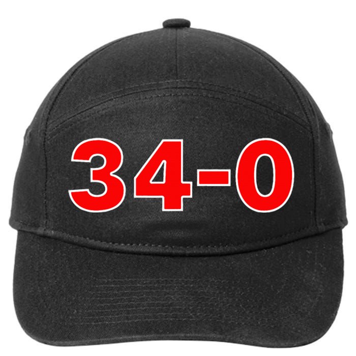 340 Funny Trump Trump Guilty 7-Panel Snapback Hat