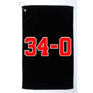 340 Funny Trump Guilty Trump Guilty Platinum Collection Golf Towel