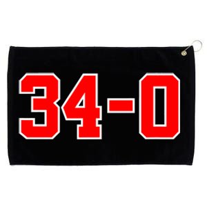 340 Funny Trump Guilty Trump Guilty Grommeted Golf Towel