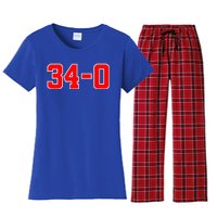 340 Funny Trump Guilty Trump Guilty Women's Flannel Pajama Set