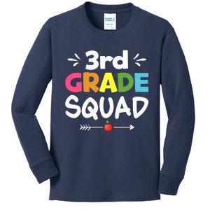 3rd Grade Back To School Kids Long Sleeve Shirt