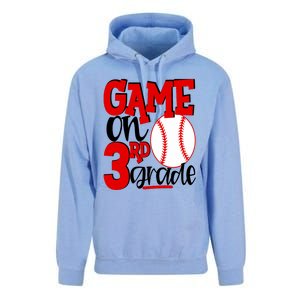 3rd Grade Baseball Player Boy 1st Day Of School Unisex Surf Hoodie