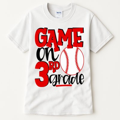 3rd Grade Baseball Player Boy 1st Day Of School Tall T-Shirt