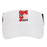 3rd Grade Baseball Player Boy 1st Day Of School Adult Drive Performance Visor